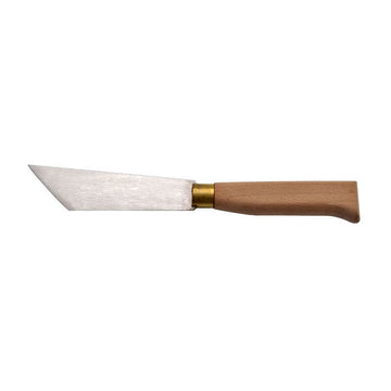 Coltello Dritto per Scarnire Pelle e Cuoio da Calzolaio o Pelletteria